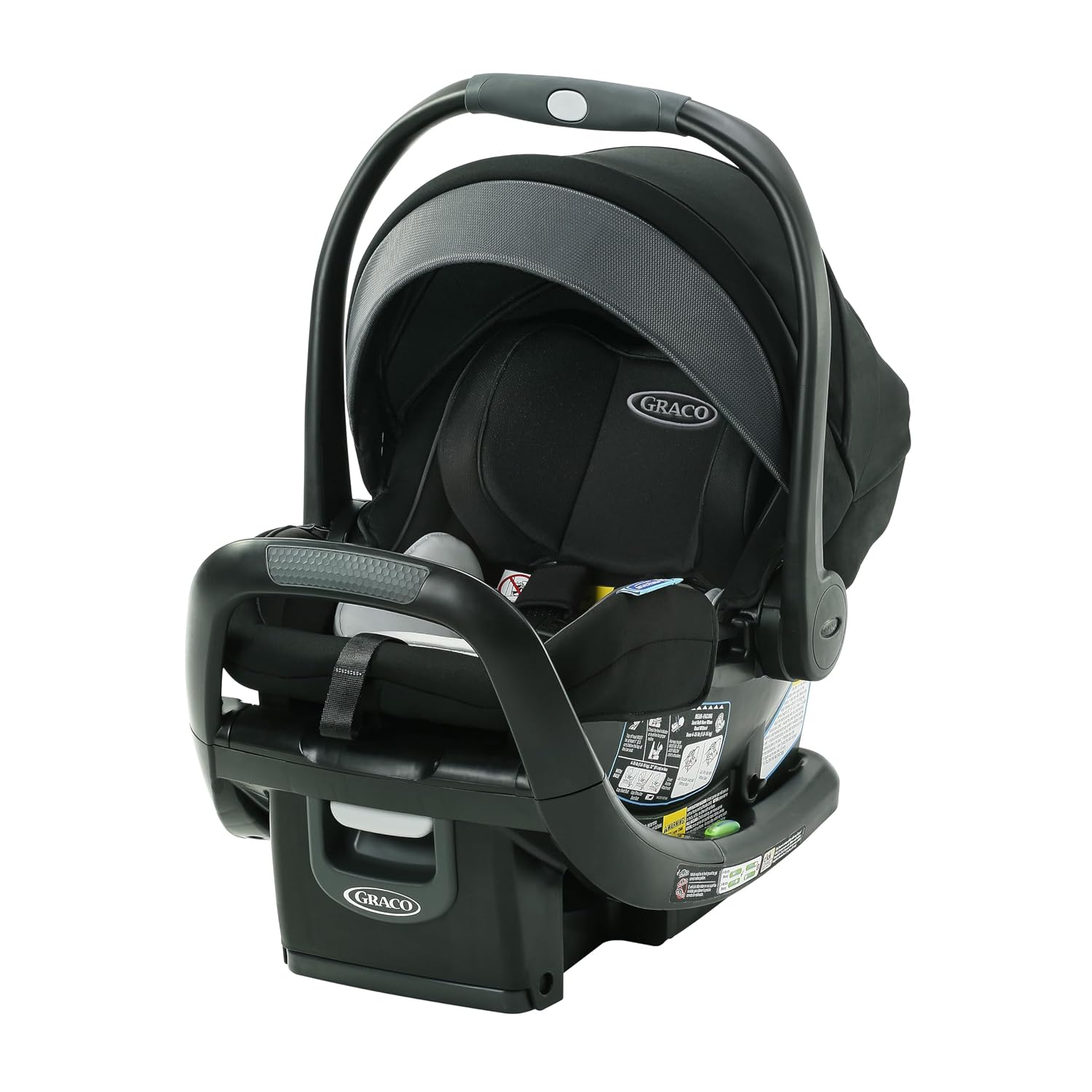 Graco SnugRide SnugFit DLX — A mid-price infant seat where the bench is not the tightest case.
