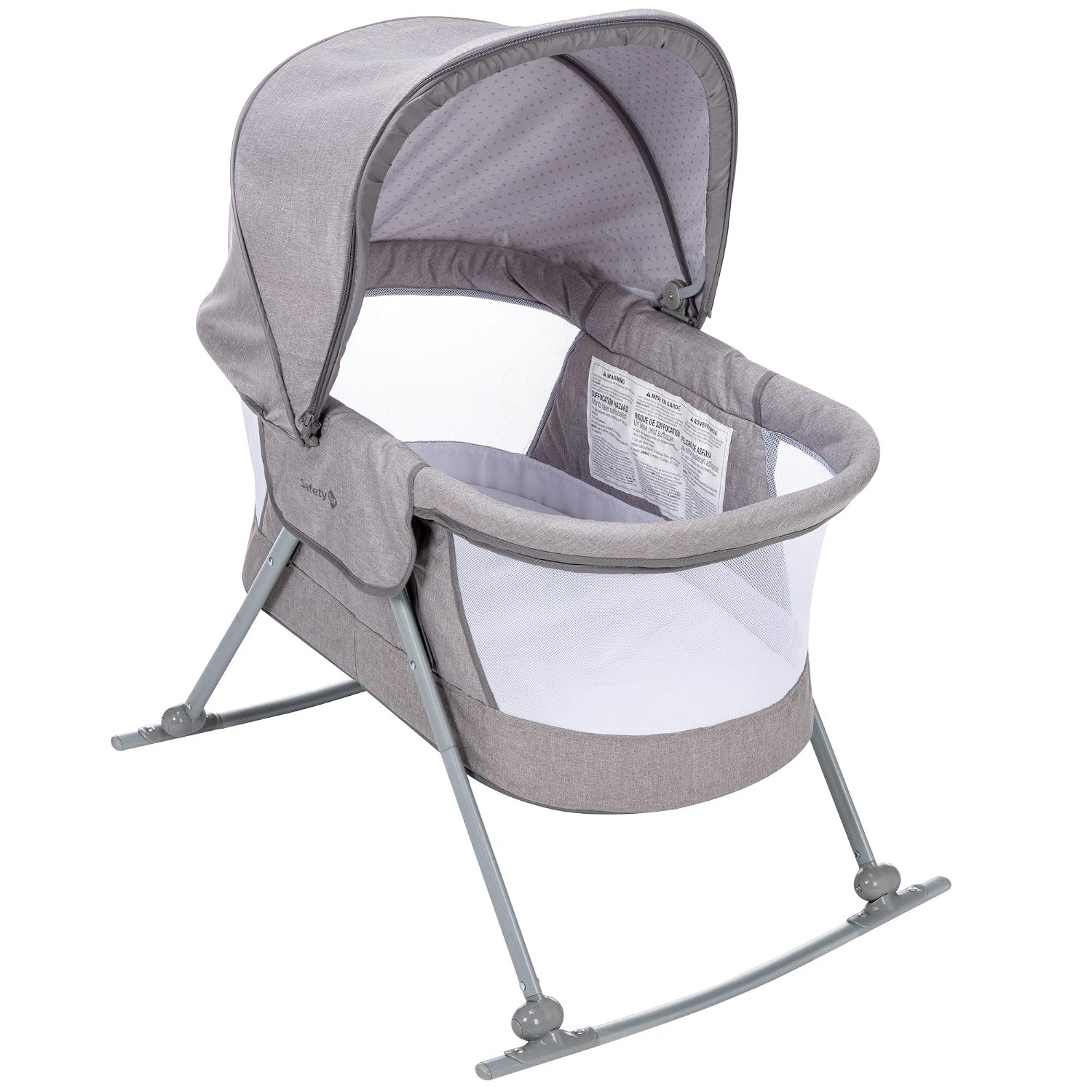 Safety 1st Nap and Go Rocking — The cheapest rocking bassinet here, with the biggest review base.