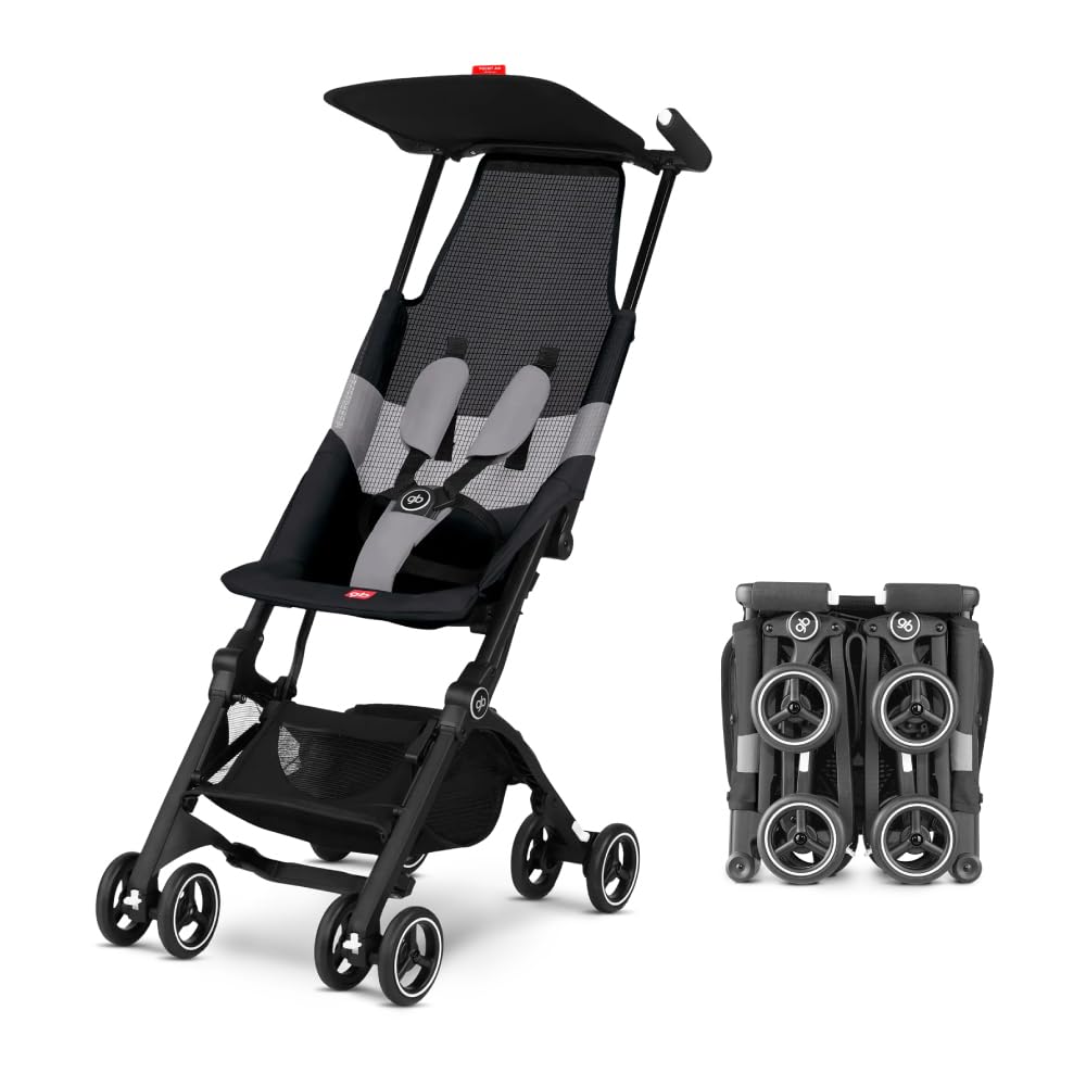 gb Pockit Air All Terrain — The best limit-to-weight ratio: 55 lb of child, 10.4 lb of stroller.